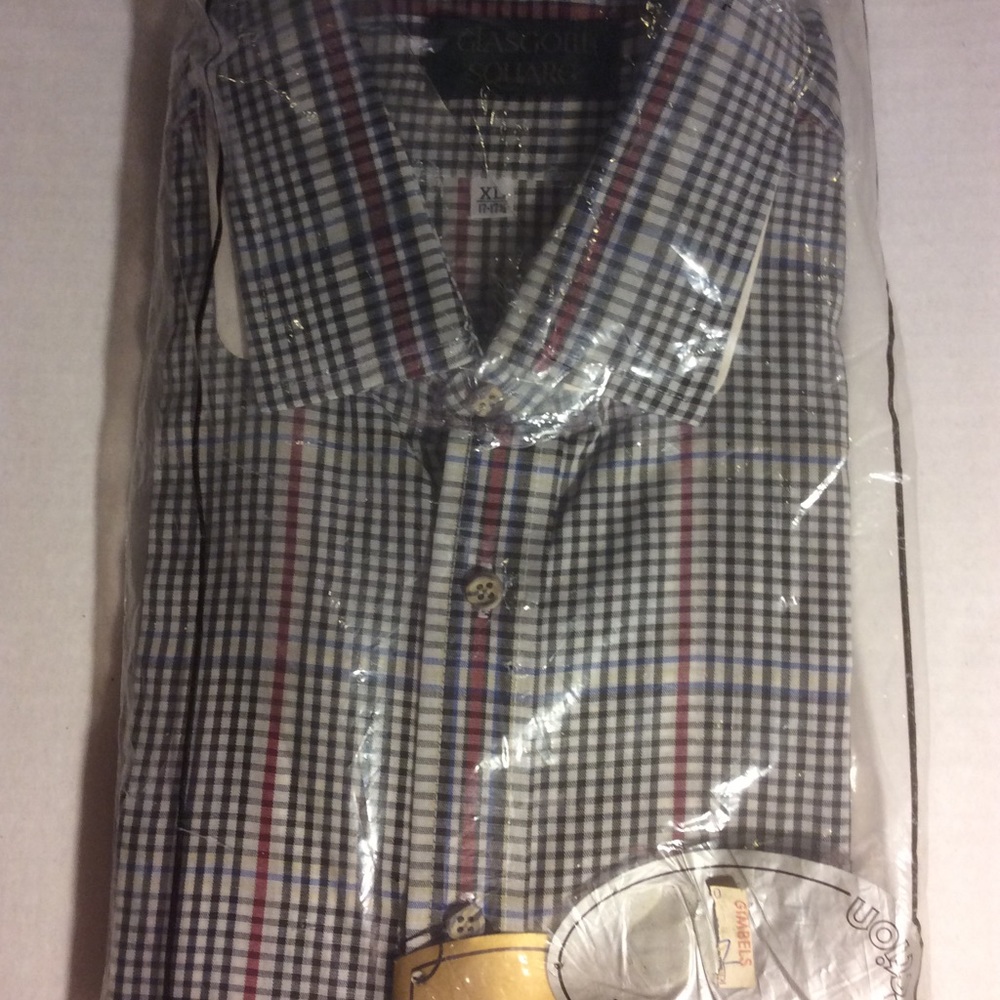 Vintage Fitted Shirt XL from Gimbels Dept